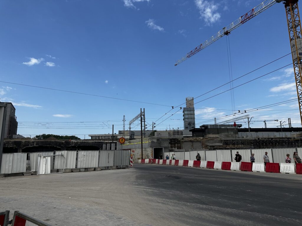 Rīgas Centrālās dzelzceļa stacijas pārbūve (Stacijas laukums 2) - Train station - construction photos