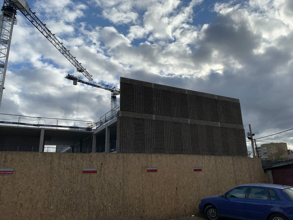 Cyber City 1 etapas (Švitrigailos g. 32) - Office center - construction photos