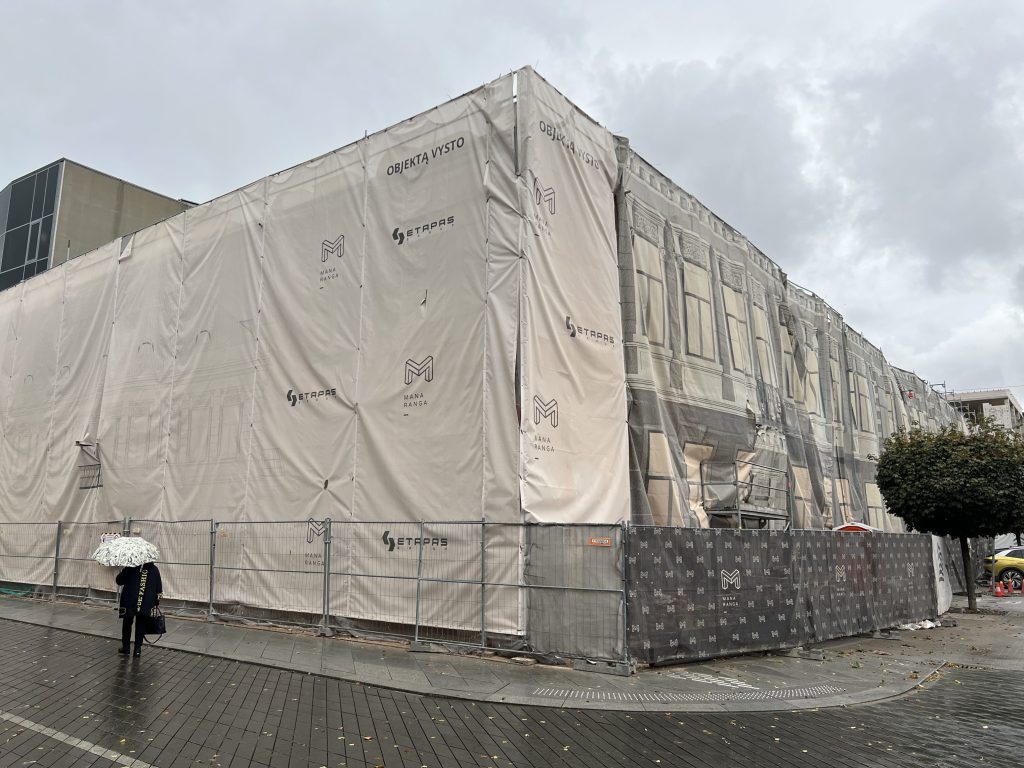 Versalis (Laisvės al. 88) - Viesnīca, Daudzdzīvokļu nams - būvdarbu attēli