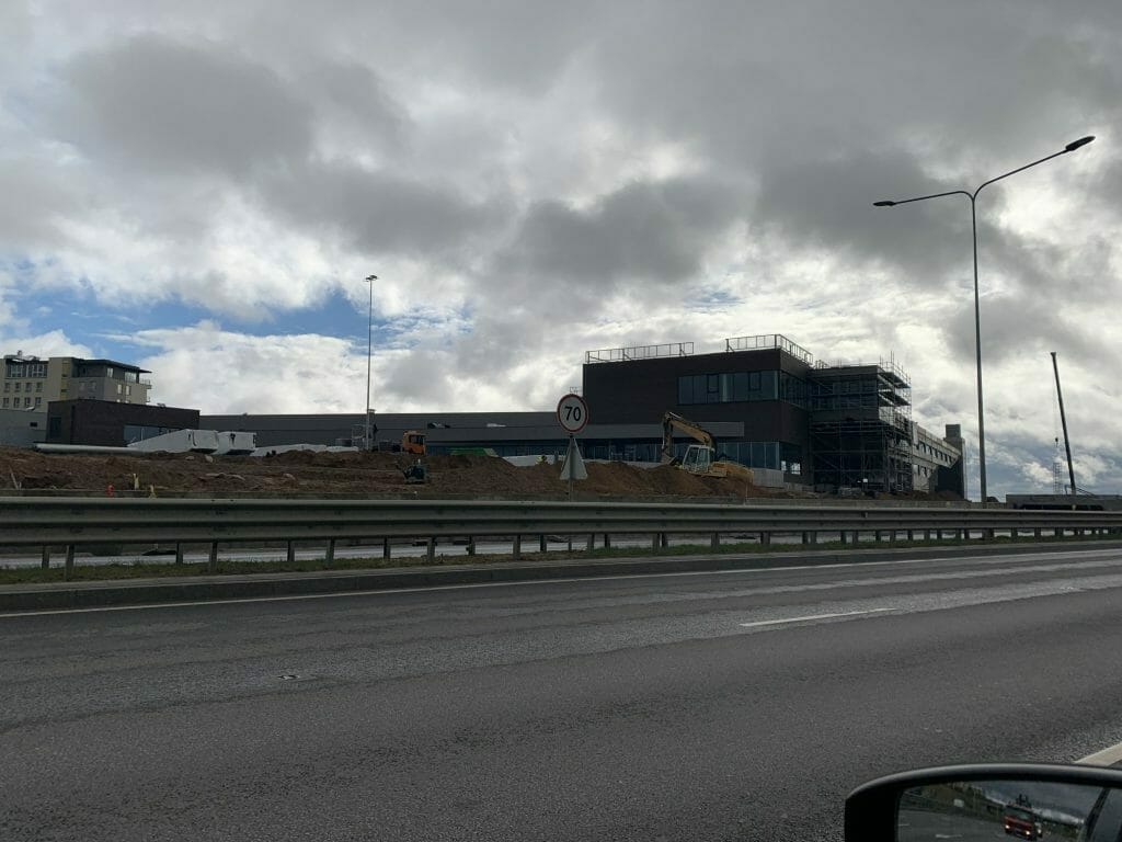 Pašilaičiai PC (Pavilnionių g. 55) - Tirdzniecības centrs - būvdarbu attēli