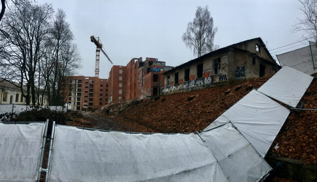 Sapiegų 19 (L. Sapiegos g. 19) - Multi apartment - construction photos