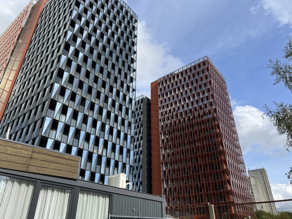 Skylum 2 etapas (Viršilų g. 6) - Multi apartment - construction photos