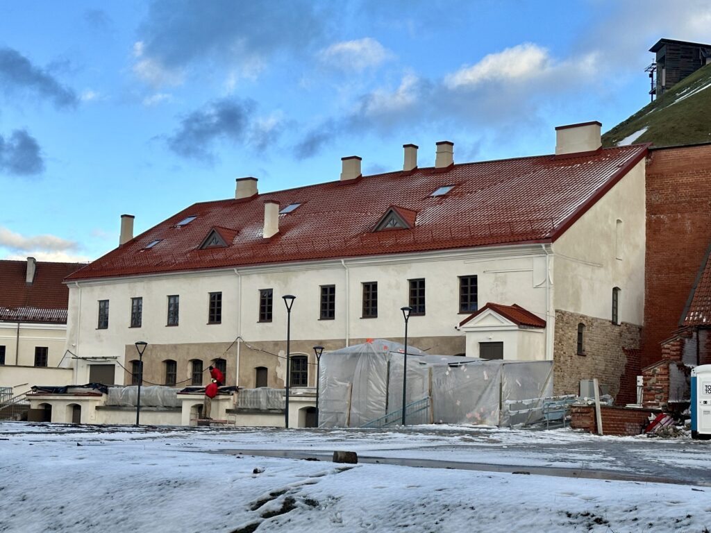 Pilininko namas (Arsenalo g. 1) - Museum - construction photos