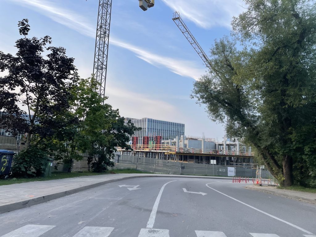 U128 (Ukmergės g. 128) - Daugiabutis - statybų nuotraukos