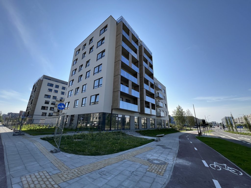 Martyno namai 3 etapas (A korpusas) (M. Mažvydo g. 30) - Multi apartment - construction photos