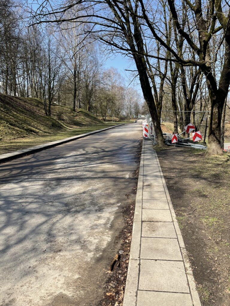 Tauro kalno parkas (V. Mykolaičio-Putino g.) - Park - construction photos