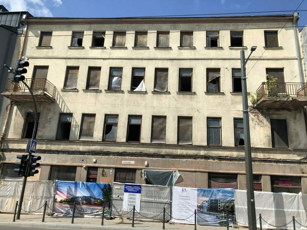 LA AVENUE (E. Ožeškienės g. 3) - Multi apartment - construction photos