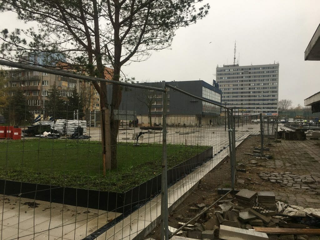 Vaidilos aikštės teritorija (Taikos pr., Paryžiaus Komunos g. ) - Park - construction photos