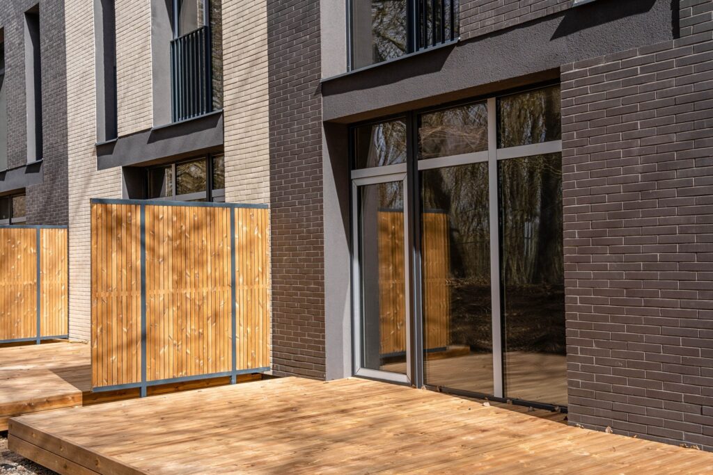 MO Garden 1 etapas (sublokuoti namai) (Mozūriškių g. 188, 200, 202, 204, 206, 208, 210, 212, 222, 224, 226, 228) - Row housing - construction photos