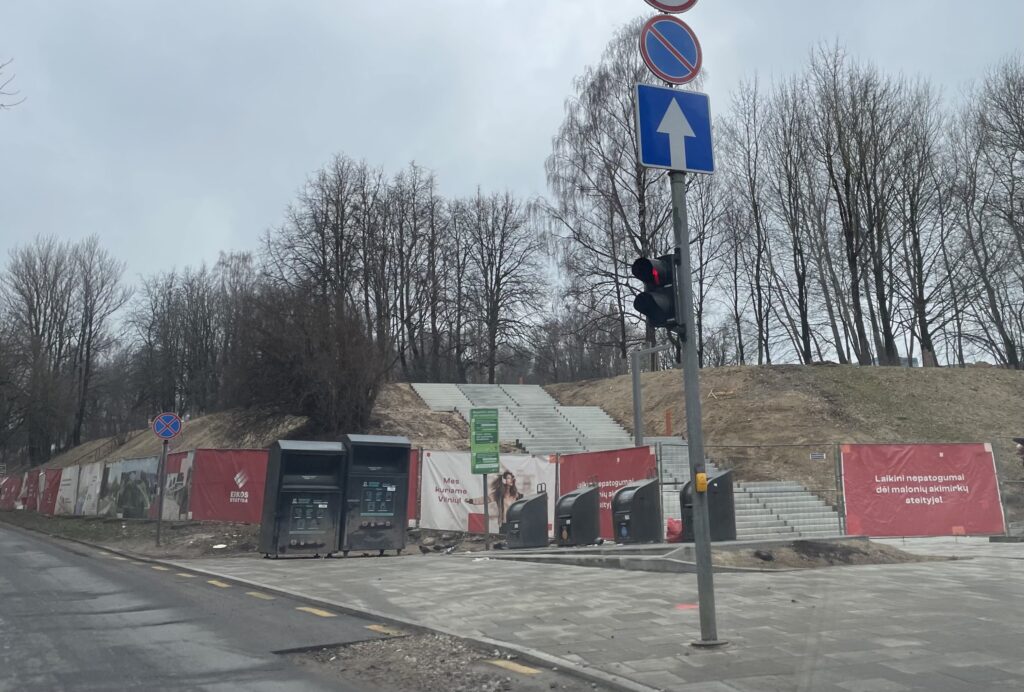 Tauro kalno parkas (V. Mykolaičio-Putino g.) - Park - construction photos
