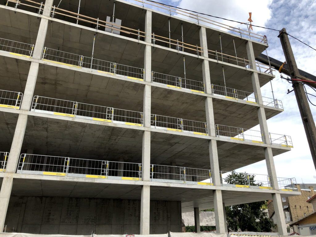 Uptown Park (Švitrigailos g. 13) - Office center - construction photos