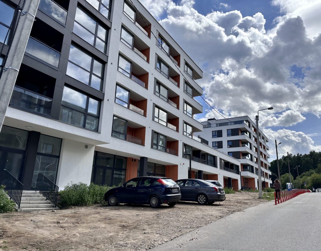 Kaukysos ir Pakraščio g. skveras (Pakraščio g., Kaukysos g.) - Laukums - būvdarbu attēli