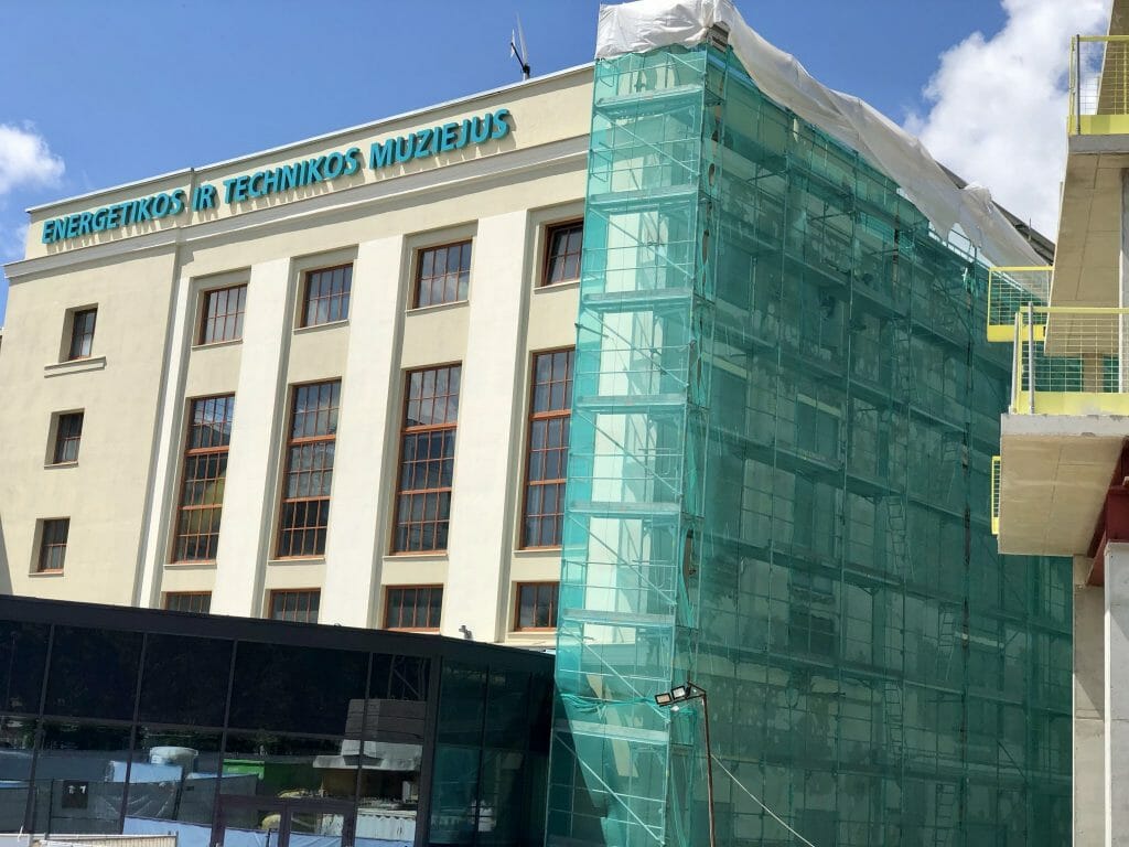 Energetikos ir technikos muziejaus rekonstrukcija (Rinktinės g. 2) - Muziejus - statybų nuotraukos