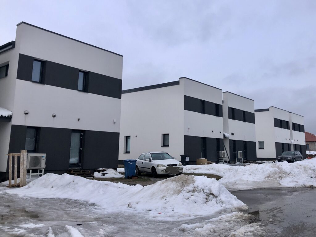 Užutrakio g. 34, 36, 38 (Užutrakio g. 34, 36, 38) - Row housing - construction photos