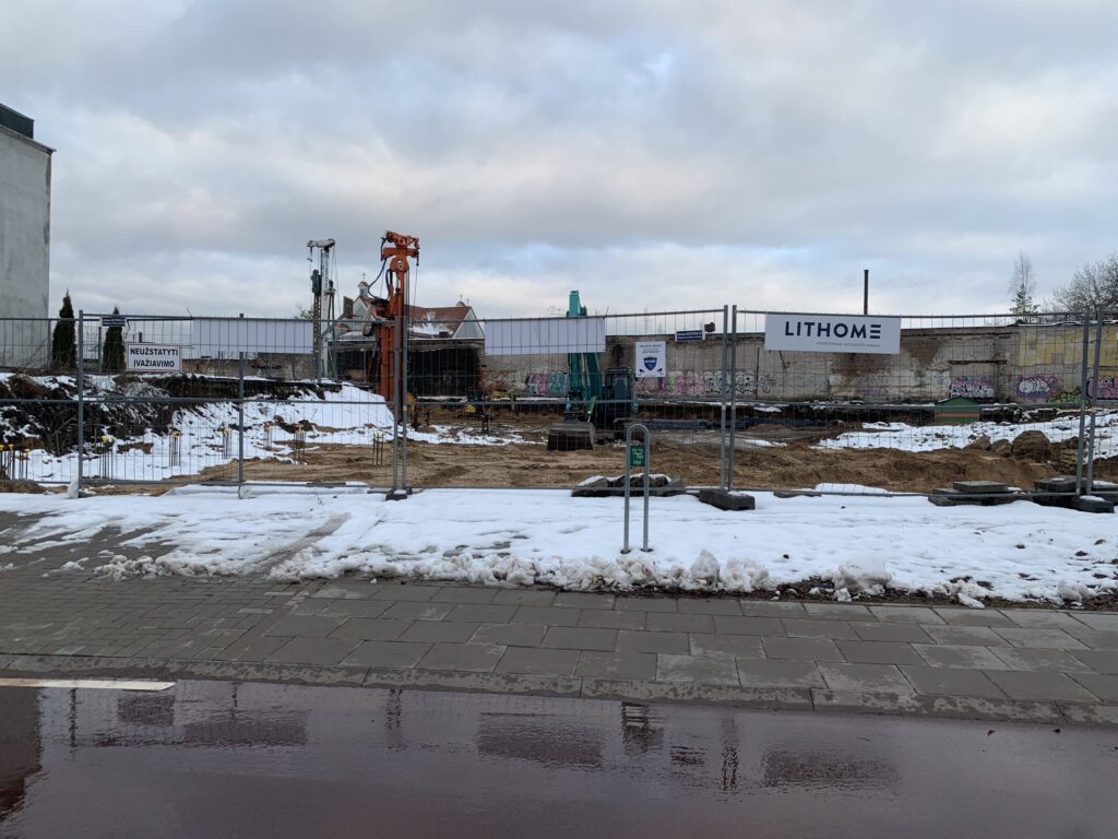 Algirdo promenada (Algirdo g. 48C) - Multi apartment - construction photos