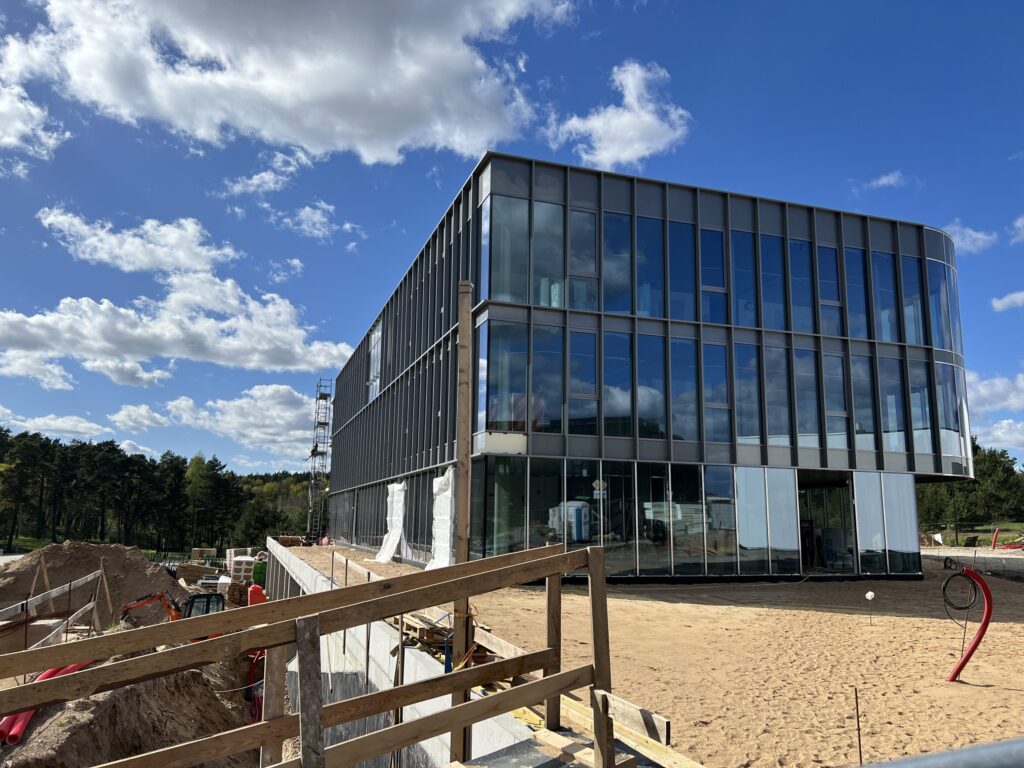 PB office (Senosios Pilaitės kel. 1) - Office center, Other commercial - construction photos