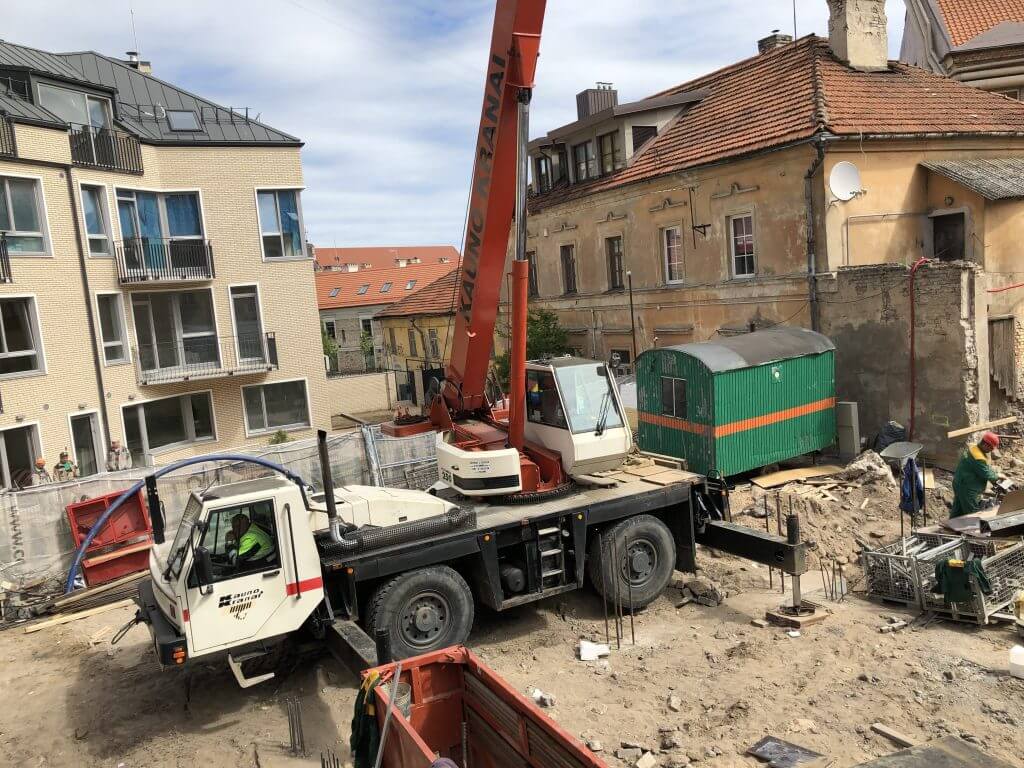 Vingrių 12 (Vingrių g. 12, 12A) - Multi apartment - construction photos