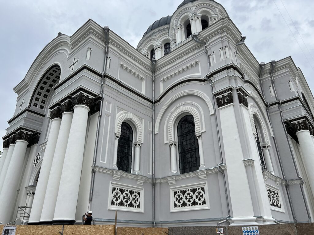 Kauno Soboro rekonstrukcija (Nepriklausomybės a. 14) - House of worship - construction photos