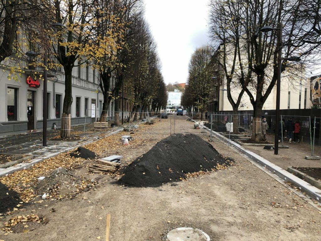 S. Daukanto g. rekonstrukcija (S. Daukanto g.) - Gatvė - statybų nuotraukos