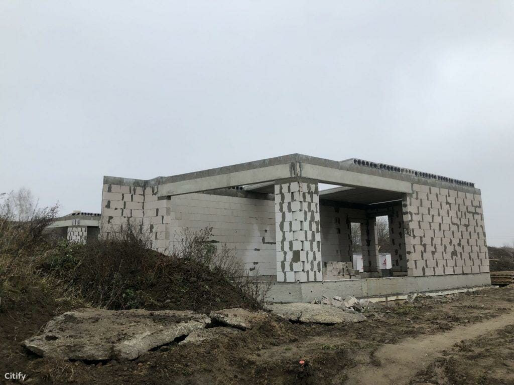 Kalnėnų TRIO 3 etapas (Albanų g. 36) - Row housing - construction photos