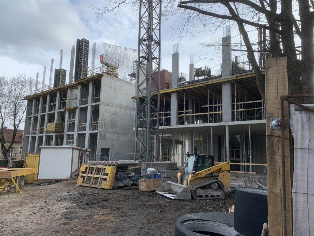 Balstogės universitetas (Aguonų g. 22) - Higher education - construction photos