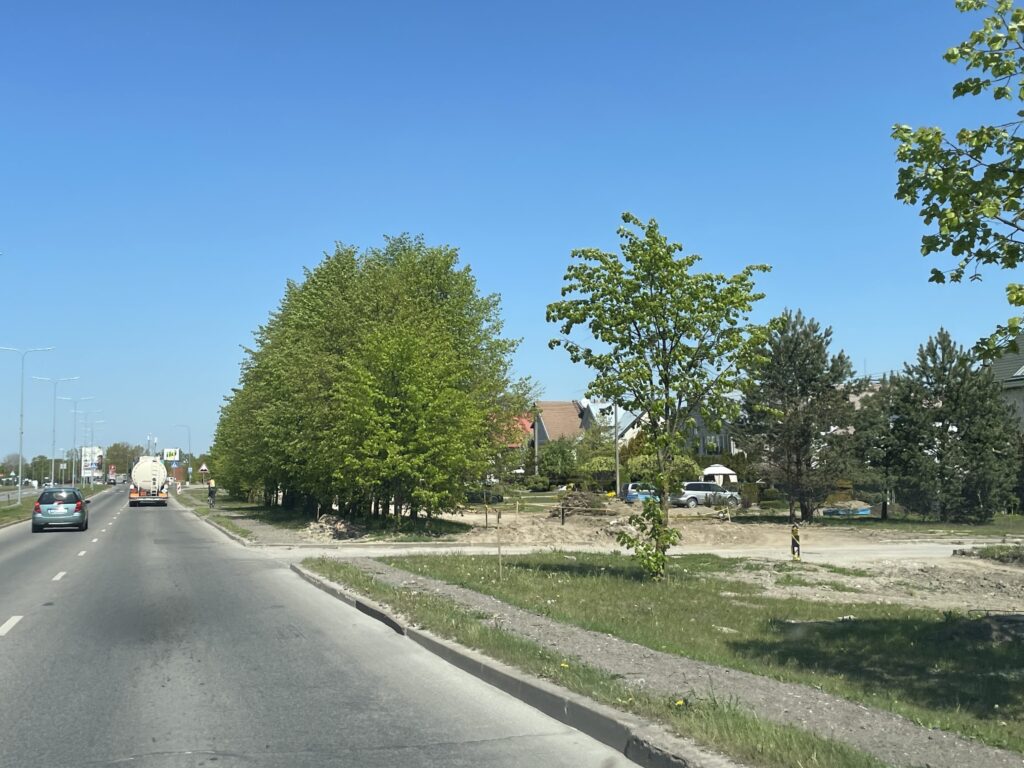 Privažiuojamasis kelias nuo Šiltnamių iki Klaipėdos g. (Liepojos g.) - Iela - būvdarbu attēli