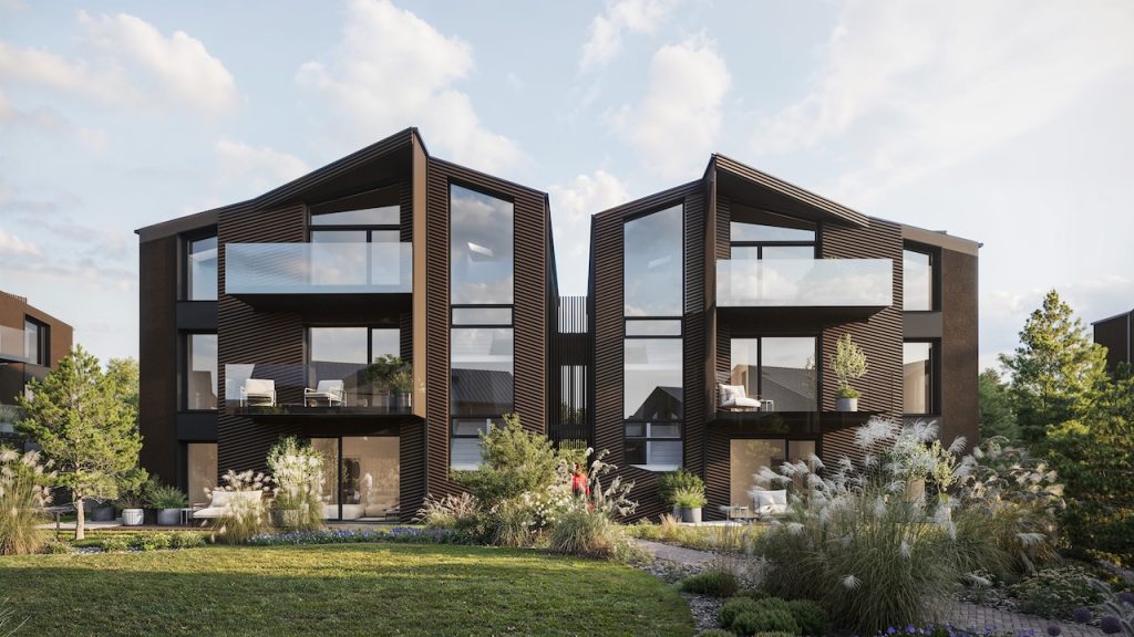 Ritmai 1 etapas | namai A, B, C, H, I (Vaivorykštės g. 4) - Korterelamu - visuaalne