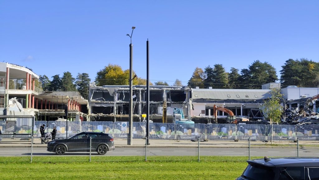 PC Mada rekonstrukcija (Viršuliškių g. 40, 42) - Shopping center - construction photos