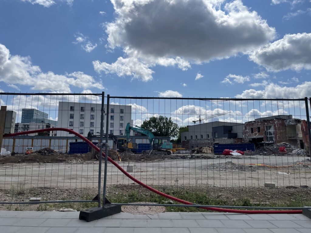 Naujasis Skansenas 6 etapas (Linkmenų g. 13) - Multi apartment - construction photos