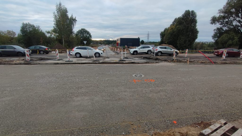 Helsinkio g. nuo viaduko iki Talino g (Helsinkio g.) - Tänav - ehituse fotod