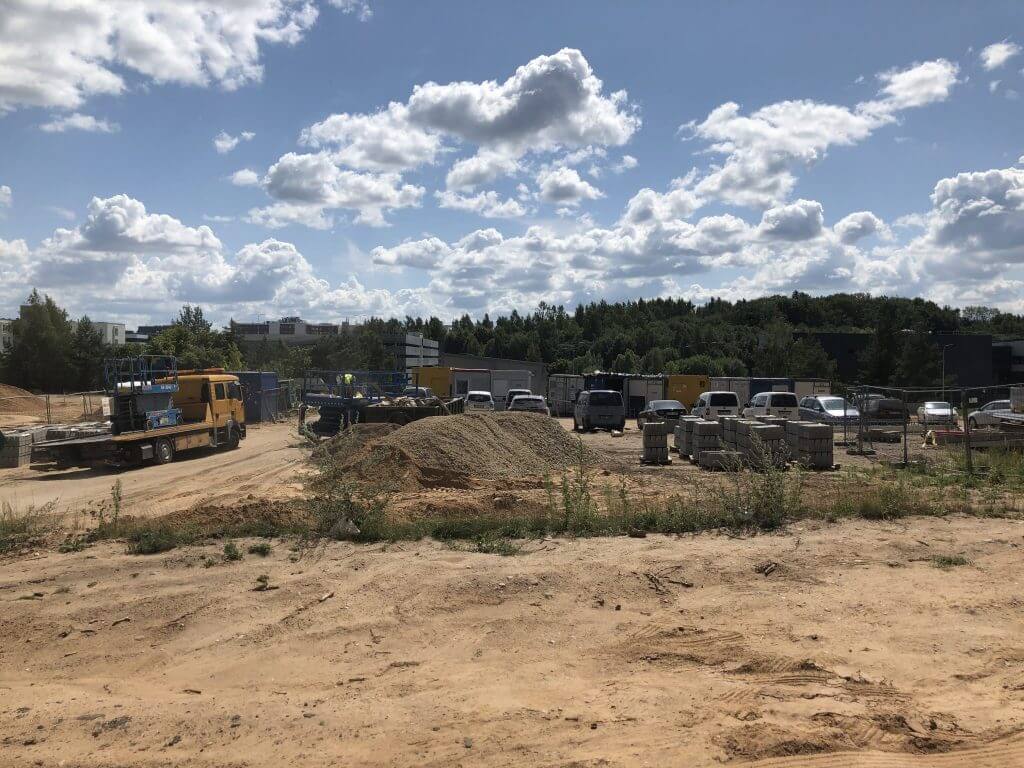 Maxima XX Molėtų pl. (Molėtų pl. 9) - Food store - construction photos