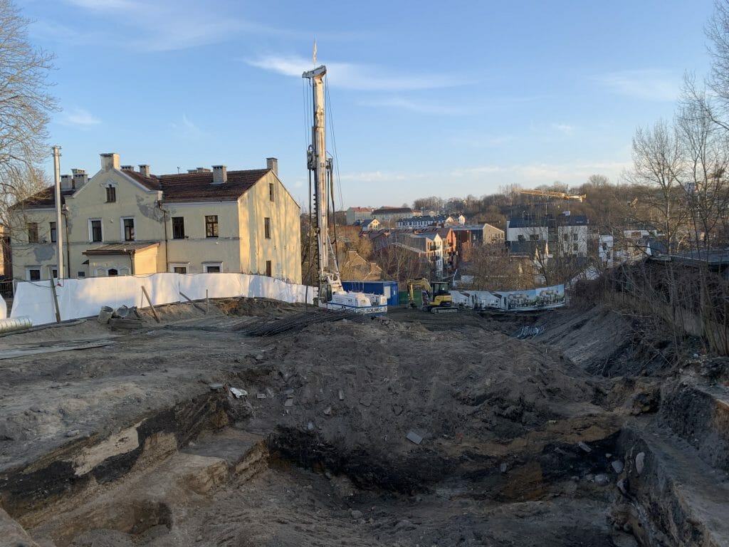 Užupio ložės (Polocko g. 7A) - Multi apartment - construction photos