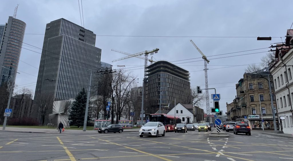 HERO (Lvivo g. 21) - Office center - construction photos