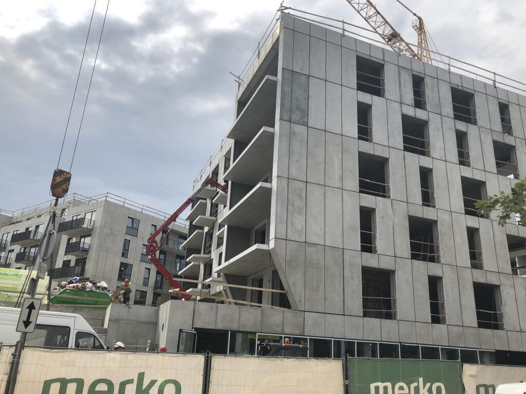 Vilnelės slėnis (Pakraščio g. 20) - Multi apartment - construction photos