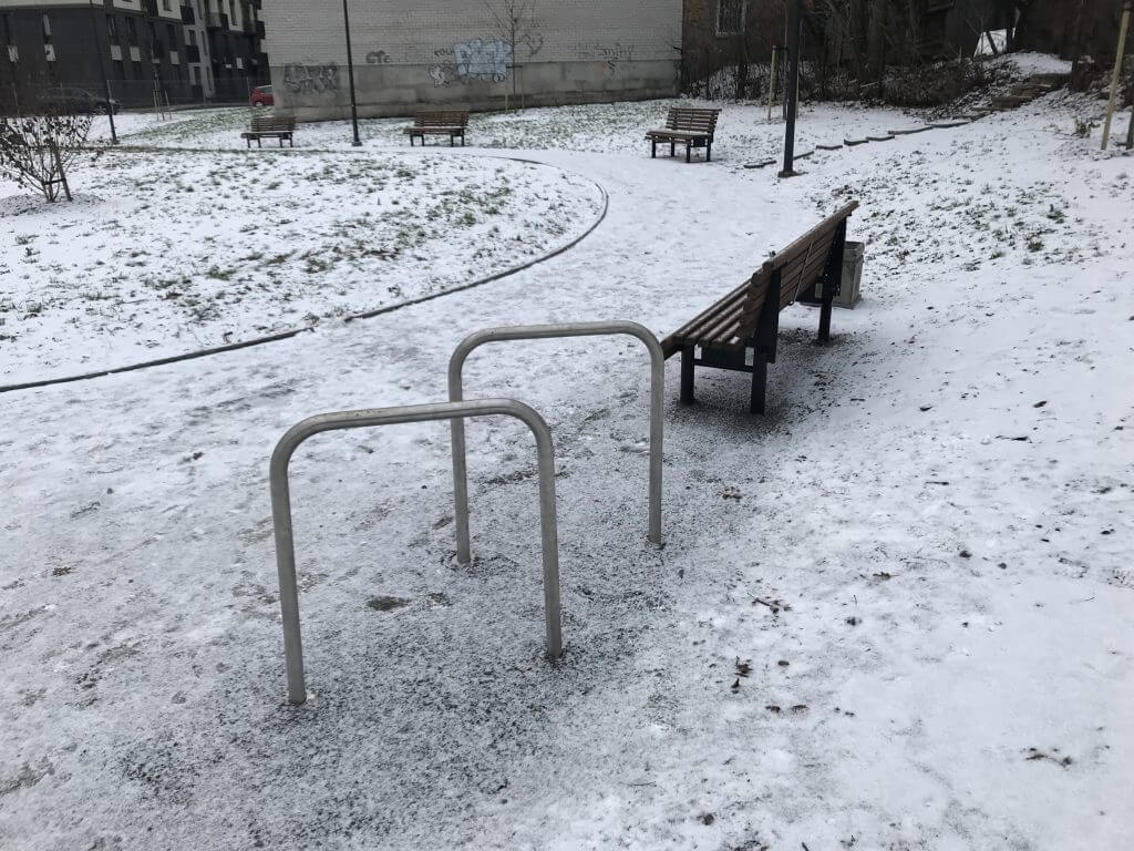 Naujamiesčio skveras (Algirdo g.) - Square - construction photos