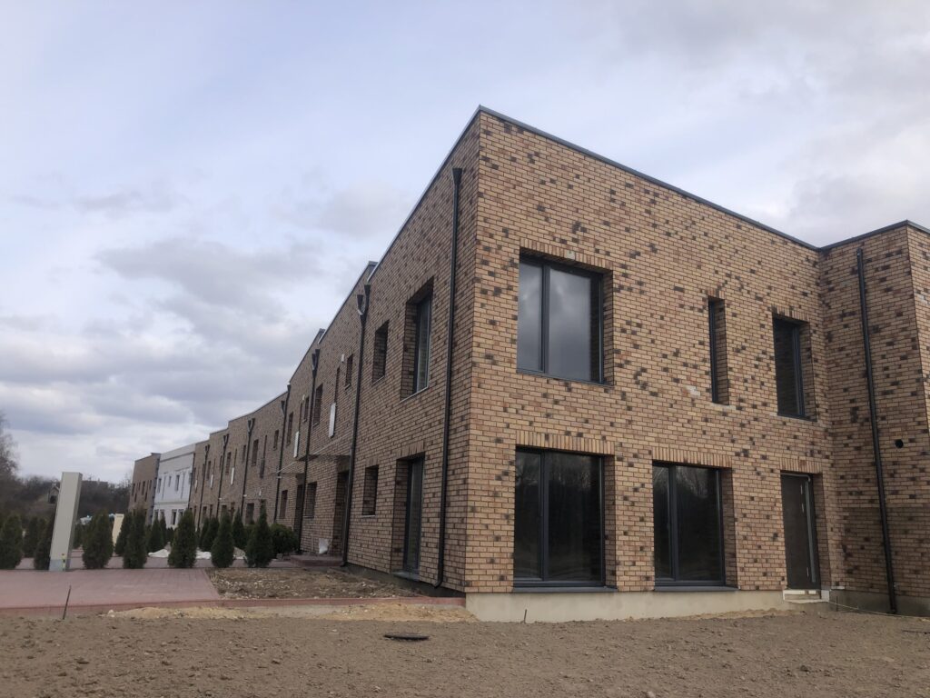 Naujasis Antakalnis Taurijos g. 57, 59, 61, 63, 65 (Taurijos g. 57, 59, 61, 63, 65) - Row housing - construction photos