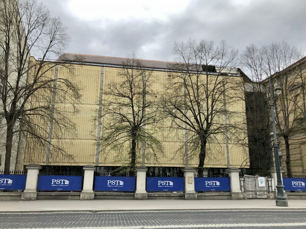 Vrublevskių bibliotekos rekonstrukcija (Žygimantų g. 1) - Library - construction photos