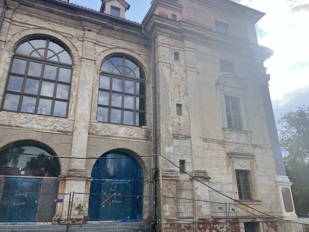 Sapiegų rūmai (L. Sapiegos g. 13) - Cultural center - construction photos