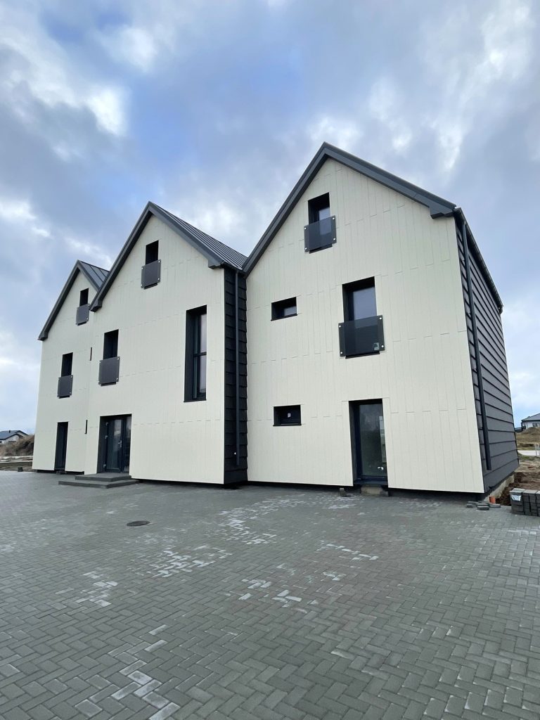 Žalioji g. 2 (Žalioji g. 2) - Rindu mājas - būvdarbu attēli