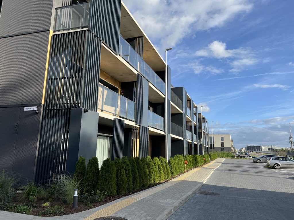 Ežero takais by CITUS (Sidaronių g. 37) - Daudzdzīvokļu nams - būvdarbu attēli