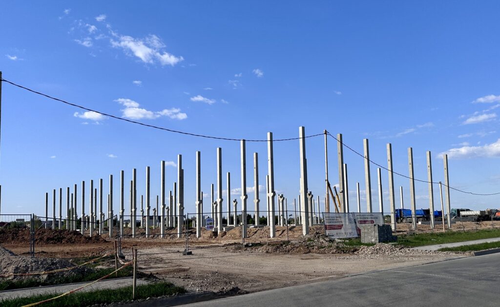 Gamybos g. 6 (Gamybos g. 6, Ramučių k., Karmėlavos sen.) - Warehouse / Distribution center - construction photos