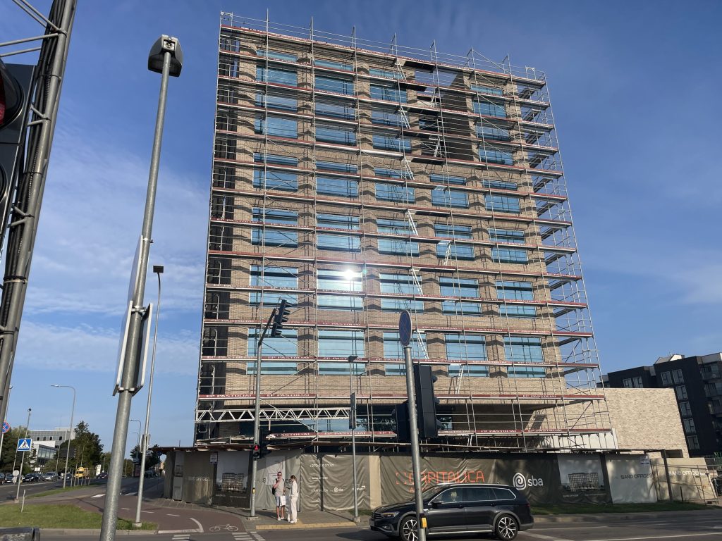 Sand Offices (Žalgirio g. 114) - Office center - construction photos