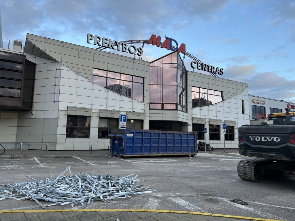PC Mada rekonstrukcija (Viršuliškių g. 40, 42) - Shopping center - construction photos