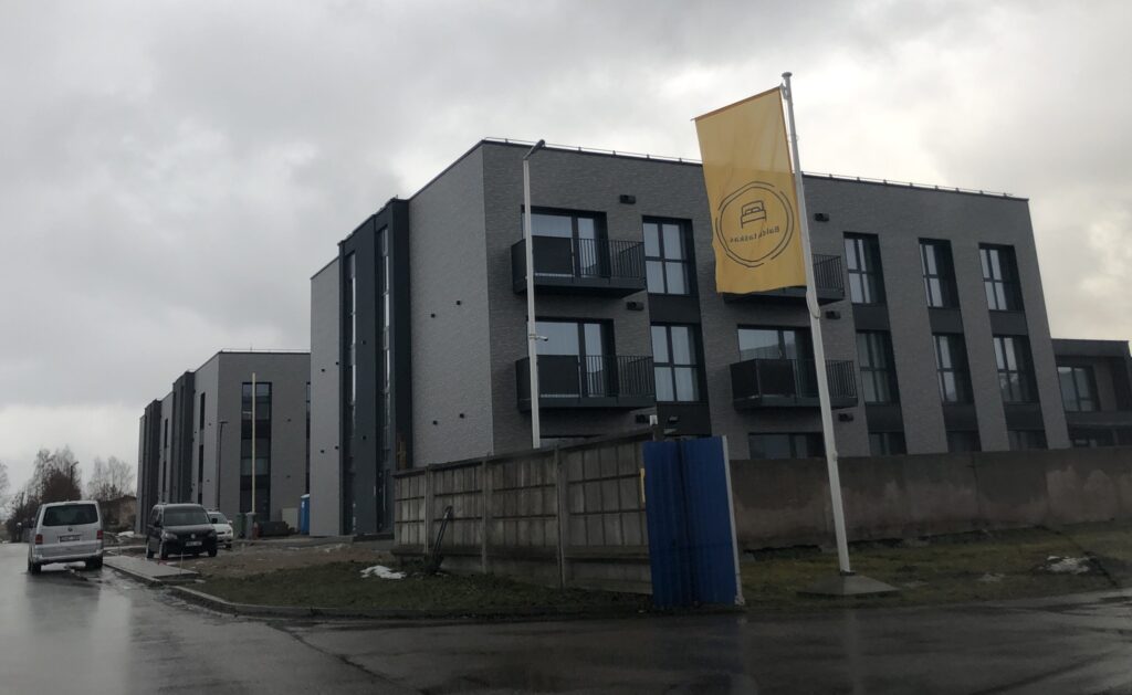 Ąžuolio namai 2 etapas (Povilo Revento g.) - Daugiabutis - statybų nuotraukos