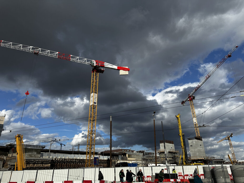 Rīgas Centrālās dzelzceļa stacijas pārbūve (Stacijas laukums 2) - Train station - construction photos