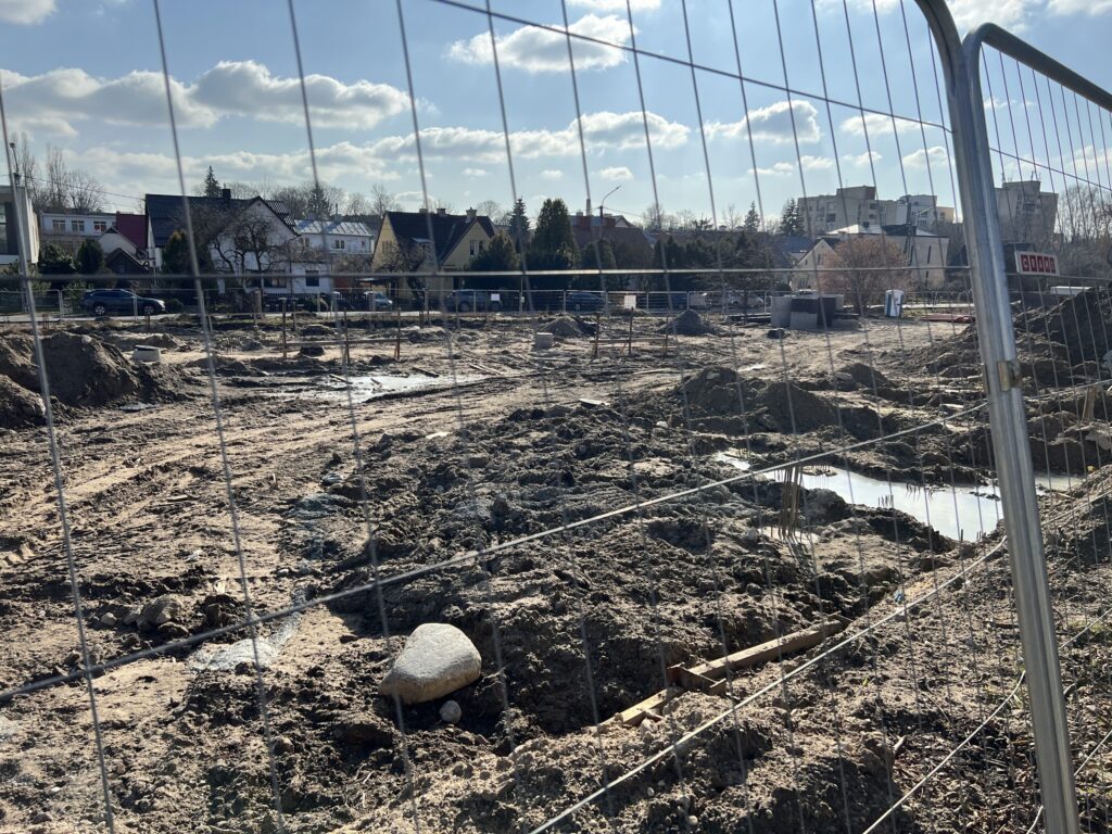 Pagyvenusių žmonių poilsio namai (Latgalių g.) - Specialized care center - construction photos