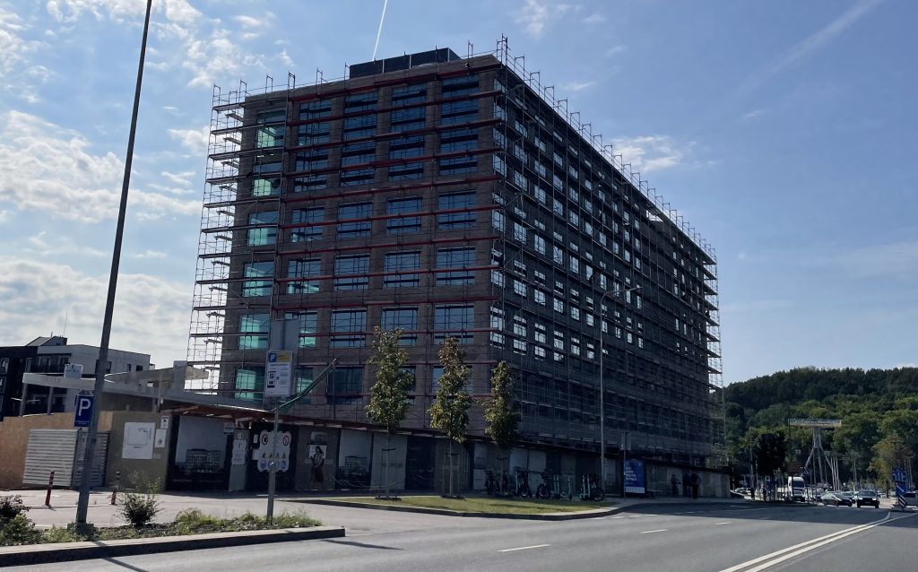 Sand Offices (Žalgirio g. 114) - Office center - construction photos