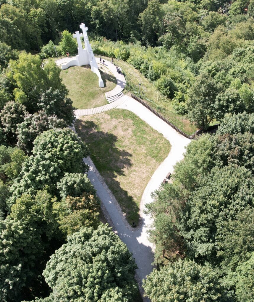 Kalnų parkas (Arsenalo g. 5) - Park - construction photos