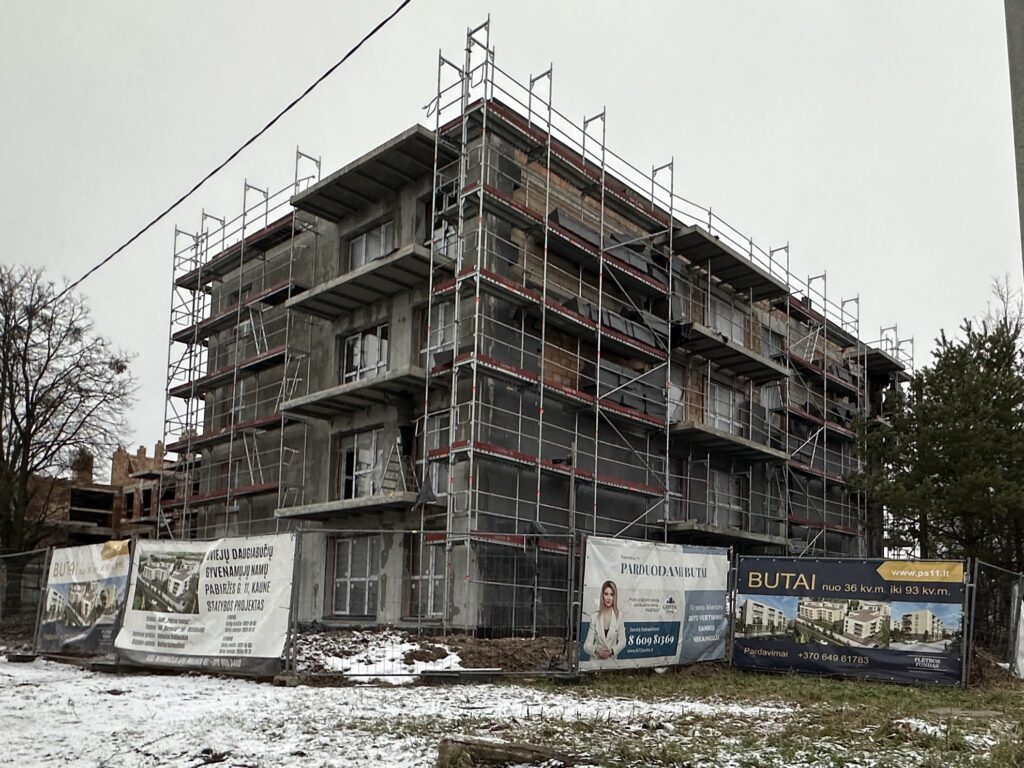 PS 11 1 etapas (B11) (Pabiržės g. 11) - Multi apartment - construction photos