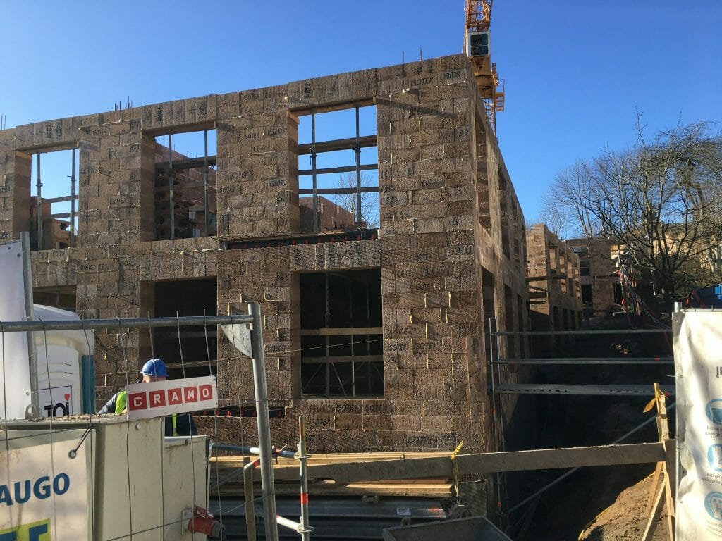 Andrum renesansas (Kreivasis skg. 4) - Multi apartment - construction photos